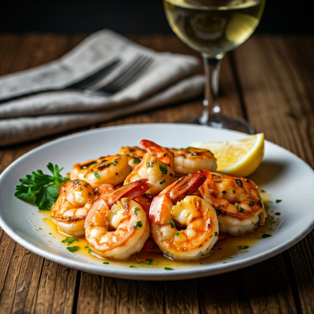 Garlic Prawns